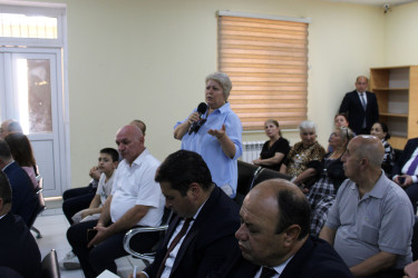 Nizami Rayon İcra Hakimiyyətinin başçısı Coşqun Cəbrayılov rayon sakinləri ilə növbəti səyyar qəbul keçirib - 22.07.2026