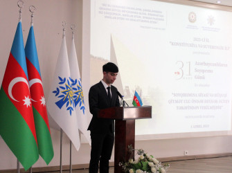 31 mart – Azərbaycanlıların Soyqırımı Günü ilə əlaqədar tədbir  - 01.04.2025
