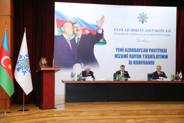 Yeni Azərbaycan Partiyasının Nizami rayon təşkilatının XI konfransı keçirilib - 14.09.2026