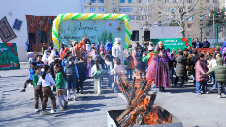 Abad məhəllədə Novruz bayramı qeyd edilib - 13.03.2025 - B.Nuriyev küçəsi, 46a