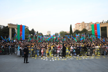 Ümummilli Lideri Heydər Əliyevin 100 illik yubileyi münasibətilə “Sən elə bir zirvəsən” adlı konsert --10.05.2023