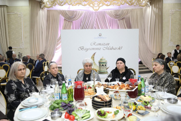Nizami rayonunda iftar süfrəsi açılıb - 13.03.2026