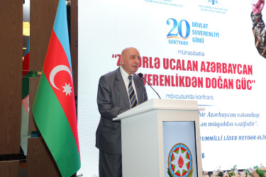 Nizami rayonunda Dövlət Suverenliyi Günü münasibətilə konfrans keçirilib - 18.09.2026