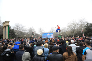 Novruz bayramı Nizami rayonunda təntənəli şəkildə qeyd olunub - 18.03.2024