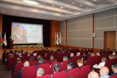 15 iyun – Milli Qurtuluş Günü münasibətilə “Milli Qurtuluşdan Zəfərə: müstəqil Azərbaycanın yüksəliş yolu” mövzusunda tədbir - 11.06.2026