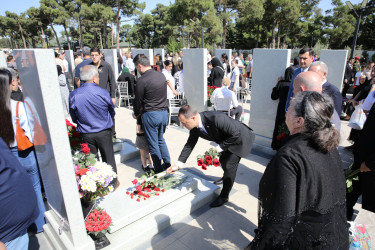 27 Sentyabr – Anım Günü ilə əlaqədar Hərbi Memorial Məzarlıqda şəhidlərin məzarları ziyarət edilib - 27.09.2026