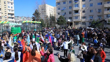 Abad məhəllədə Novruz bayramı qeyd edilib - 13.03.2025 - B.Nuriyev küçəsi, 46a