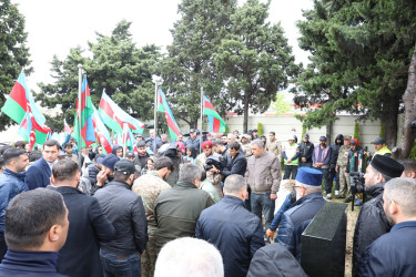 Birinci Qarabağ müharibəsi şəhidi Keşlə qəsəbəsindəki Şəhidlər xiyabanında dəfn olunub - 07.05.2024