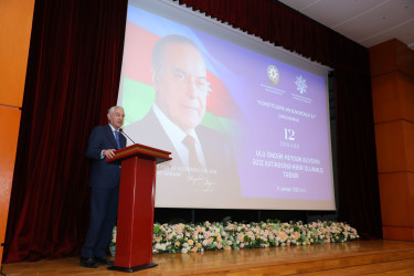Nizami rayonunda Ulu Öndər Heydər Əliyevin Anım gününə həsr olunmuş tədbir keçirilib - 11.12.2025