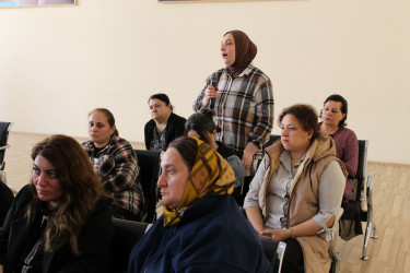 Nizami Rayon İcra Hakimiyyətinin başçısı Coşqun Cəbrayılovun sakinlərlə növbəti səyyar qəbulu keçirilib - 03.04.2026