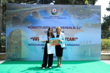 “Konstitusiya və Suverenlik İli” çərçivəsində rəsm müsabiqəsi  - 07.05.2025