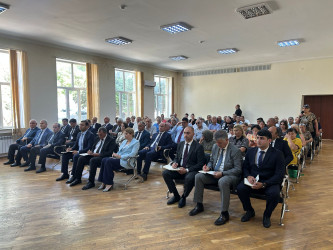 Nizami Rayon İcra Hakimiyyətinin başçısı Coşqun Cəbrayılov sakinlərlə növbəti səyyar qəbul keçirib - 08.07.2026