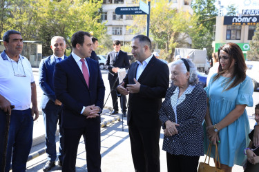 Azərbaycanın Milli Qəhrəmanı Elman Hüseynov adına küçənin açılışı  - 31.08.2023