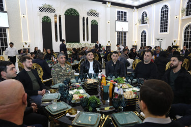 Mübarək Ramazan ayı ilə əlaqədar iftar süfrəsi - 17.03.2025