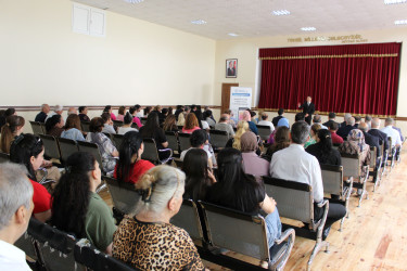 Nizami Rayon İcra Hakimiyyətinin başçısı Coşqun Cəbrayılov növbəti səyyar qəbulda rayon sakinləri ilə görüşüb - 24.06.2026