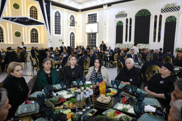 Mübarək Ramazan ayı ilə əlaqədar iftar süfrəsi - 17.03.2025